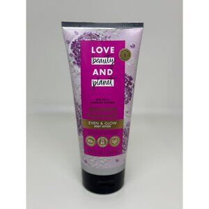 NEW Love Beauty & Planet Even & Glow Mineral Shimmer Body Lotion 8.6 fl oz